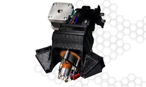 3-d printer single extruder for successive layers