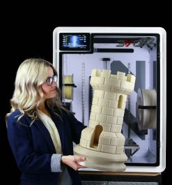 Large 3D Printer Polycarbonate HUGE ABS Part square