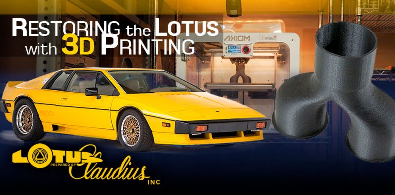 3D Printing Lotus Parts